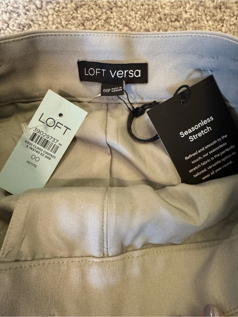 LOFT Versa Seasonless Stretch Maxi Pocket Skirt